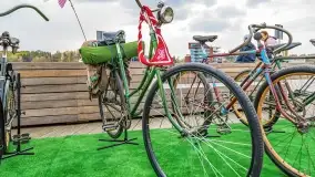 Zabytkowe rowery w Mikołajkach - zdjęcie 2