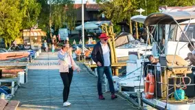 Zachód słońca nad jeziorem Bocznym, Marina Lester Club - zdjęcie 25