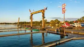 Zachód słońca nad jeziorem Bocznym, Marina Lester Club - zdjęcie 5