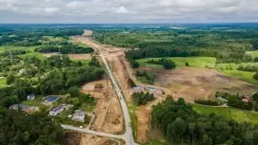 Zdjęcia: Mrągowo. Zobacz aktualne zdjęcia z budowy drogi ekspresowej S16 - zdjęcie 21