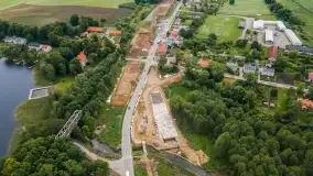 Zdjęcia: Mrągowo. Zobacz aktualne zdjęcia z budowy drogi ekspresowej S16 - zdjęcie 13