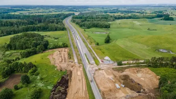 Zdjęcia: Mrągowo. Zobacz aktualne zdjęcia z budowy drogi ekspresowej S16 - zdjęcie 2