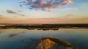 Zachód słońca nad jeziorem Kirsajty, koniec maja 2022 - zdjęcie 17