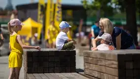 Fotorelacja z muzycznego i sportowego rozpoczęcia wakacji w Mikołajkach - zdjęcie 34