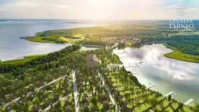 Osada Tyrkło przy szlaku WJM, wizualizacja nowej inwestycji na Mazurach - zdjęcie 1