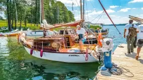 Zlot Oldtimerów, Port Trygort, czerwiec 2022 - zdjęcie 12