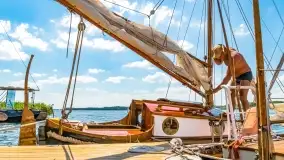 Zlot Oldtimerów, Port Trygort, czerwiec 2022 - zdjęcie 44