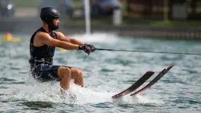 Fotorelacja - skoki i jazda figurowa na Jeziorze Ełckim - zdjęcie 20