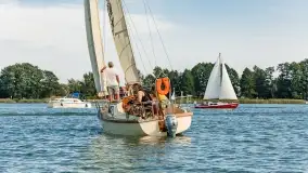 Regaty klubu Jacht Oldtimer, Kisajno, sierpień 2022 - zdjęcie 3