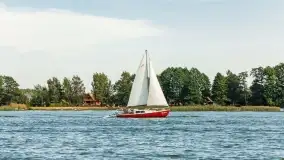 Regaty klubu Jacht Oldtimer, Kisajno, sierpień 2022 - zdjęcie 30