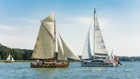 Regaty klubu Jacht Oldtimer, Kisajno, sierpień 2022 - zdjęcie 22