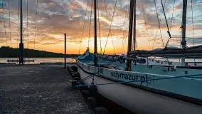 Czerwcowy zachód słońca nad jeziorem Kisajno - zdjęcie 18