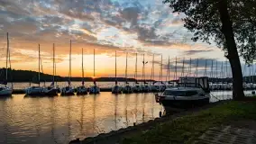 Czerwcowy zachód słońca nad jeziorem Kisajno - zdjęcie 9