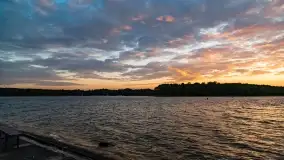 Czerwcowy zachód słońca nad jeziorem Kisajno - zdjęcie 42