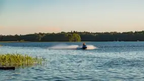 Zachód słońca nad jeziorem Przystań, czerwiec 2022 - zdjęcie 22