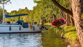 Zachód słońca nad jeziorem Przystań, czerwiec 2022 - zdjęcie 27