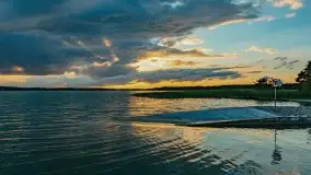 Zachód słońca podczas naszego rejsu, lipiec 2022 - zdjęcie 23