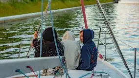 Zachód słońca podczas naszego rejsu, lipiec 2022 - zdjęcie 15