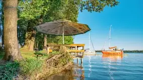 Zachód słońca nad jeziorem Mamry, Cypel Zwierzyniecki Róg - zdjęcie 16