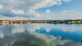 Poranek w Bocianim Gnieździe i te... mgły nad jeziorem Ryńskim - zdjęcie 27