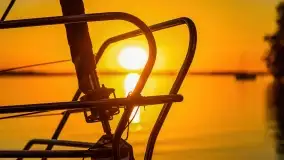 Sierpniowy zachód słońca nad jeziorem Dargin - zdjęcie 15