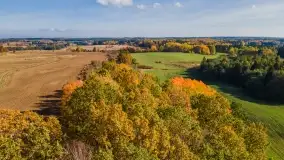 Jesień na mazurskich traktach, polach i łąkach, październik 2022 - zdjęcie 23