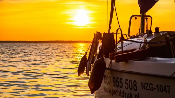 Zachód słońca w Pieczarkach, jezioro Dargin, lipiec 2022 - zdjęcie 5