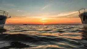 Zachód słońca w Pieczarkach, jezioro Dargin, lipiec 2022 - zdjęcie 35