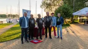 Odsłonięcie gwiazdy w Alei Gwiazd Szantowych w Ognistym Ptaku - Mietek Folk - zdjęcie 1