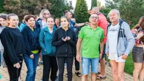 Odsłonięcie gwiazdy w Alei Gwiazd Szantowych w Ognistym Ptaku - Mietek Folk - zdjęcie 25