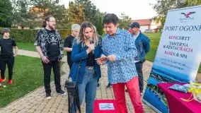 Odsłonięcie gwiazdy w Alei Gwiazd Szantowych w Ognistym Ptaku - Mietek Folk - zdjęcie 13