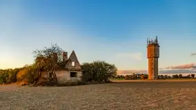 Zachód słońca w Maciejkach, niedaleko Mazur - zdjęcie 38