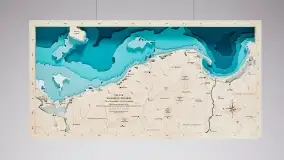 Drewniane mapy morskie i Mazur od Pracowni Twórczej Avocado - zdjęcie 19