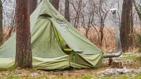 Mazurski biwak, w listopadzie, poznaj mobilne biuro Mazury24 - zdjęcie 19