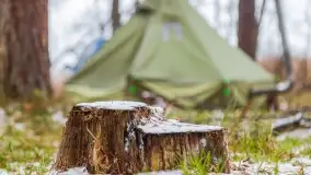 Mazurski biwak, w listopadzie, poznaj mobilne biuro Mazury24 - zdjęcie 6