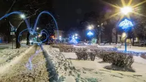 Zimowo - świąteczna wersja nocnego Kętrzyna - zdjęcie 2