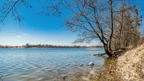 Cmentarz wojenny Jagerhohe i jezioro Święcajty na początku wiosny, 2022 - zdjęcie 54