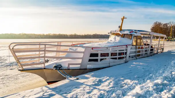 Nowy Sztynort w zimowej aurze, grudzień 2022