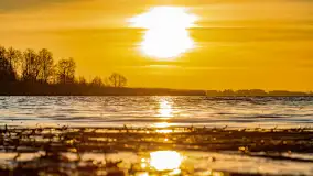 Wschód słońca nad jeziorem Śniardwy, Krzywy Róg - zdjęcie 28