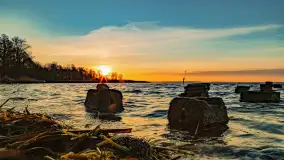 Wschód słońca nad jeziorem Śniardwy, Krzywy Róg - zdjęcie 13