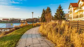 Zachód słońca w Rynie, jezioro Ryńskie, styczeń 2023 - zdjęcie 36