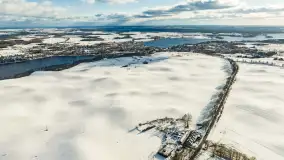 Niedzielne popołudnie widziane z drona, Ryn i okolice - zdjęcie 27