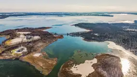 Słonecznie i zimowo przy moście Sztynorckim - zdjęcie 5