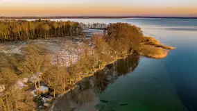 Zachód słońca nad jeziorem Mamry, luty 2023 r. - zdjęcie 33