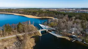 Kanał Kula z lotu ptaka, przedwiośnie 2023 - zdjęcie 14