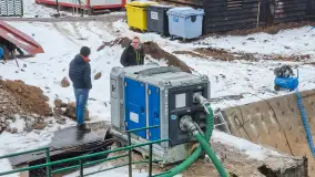 Remont śluzy Guzianka I, marzec 2023 - zdjęcie 9