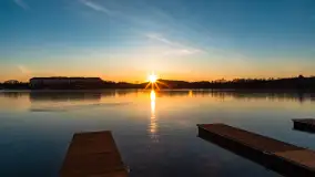 Zachód słońca nad jeziorem Tałty, końcówka lutego 2023 r. - zdjęcie 18