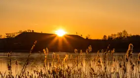 Zachód słońca nad jeziorem Tałty, końcówka lutego 2023 r. - zdjęcie 11