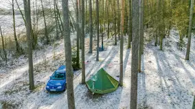 Wyspa Wydmińska i jezioro Wydmińskie, końcówka zimy 2023 r. - zdjęcie 34