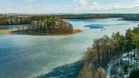 Wyspa Wydmińska i jezioro Wydmińskie, końcówka zimy 2023 r. - zdjęcie 46